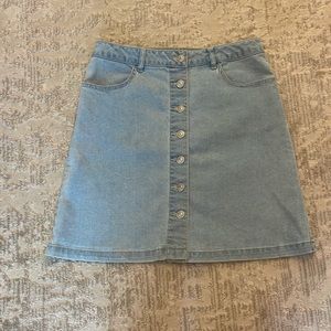 Denim skirt